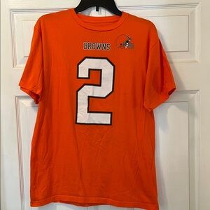 NFL Team Apparel Cleveland Browns Johnny Manziel Men’s T-Shirt